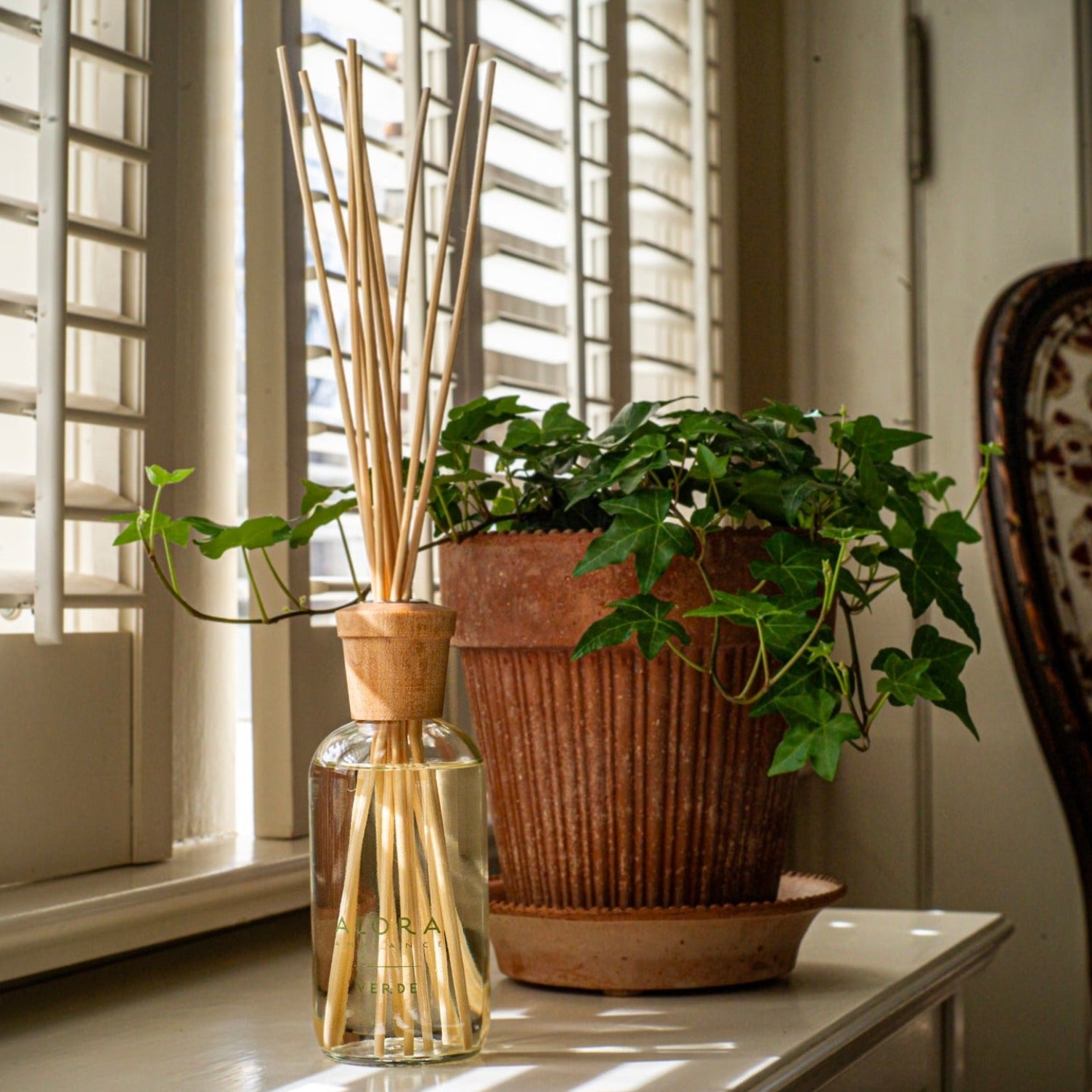 Verde Melon, Tonka Bean and Green Reed Diffuser | Alora Ambiance