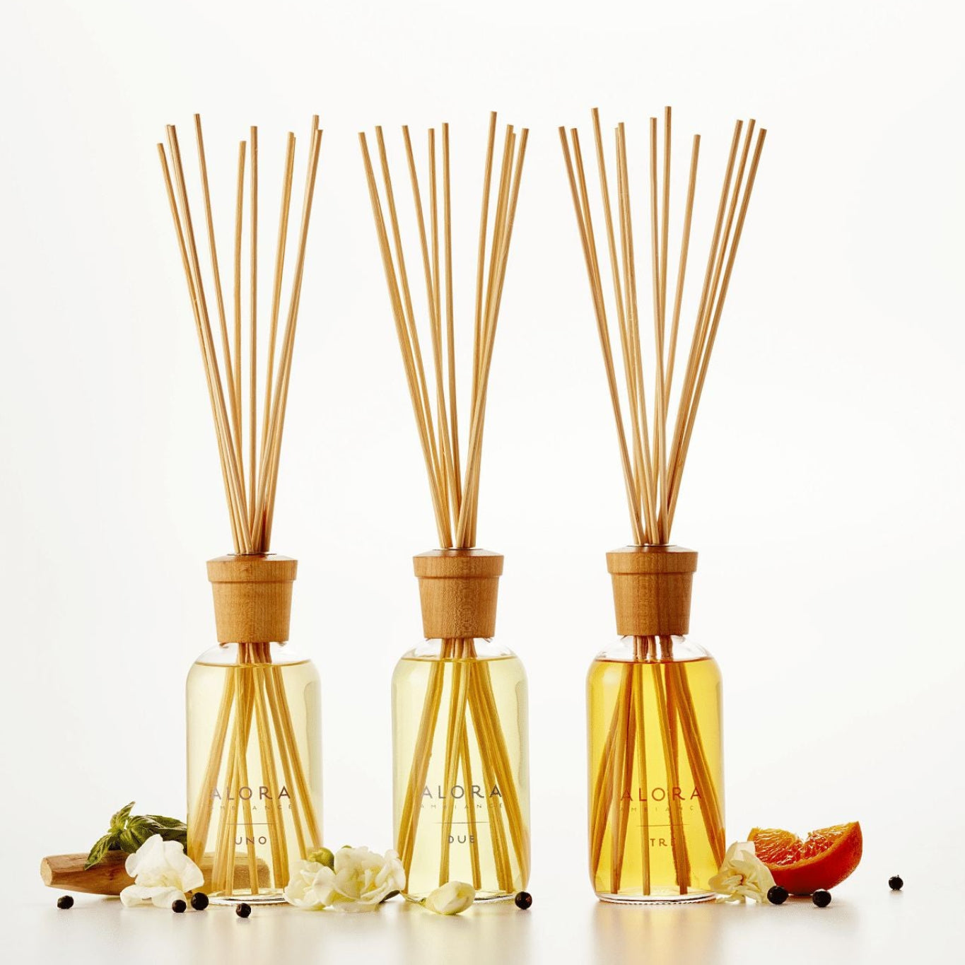 Original Trio Set | Uno, Due & Tre 8oz Reed Diffusers